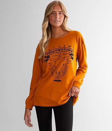 Wrangler® Yellowstone Dutton Ranch T-Shirt front view