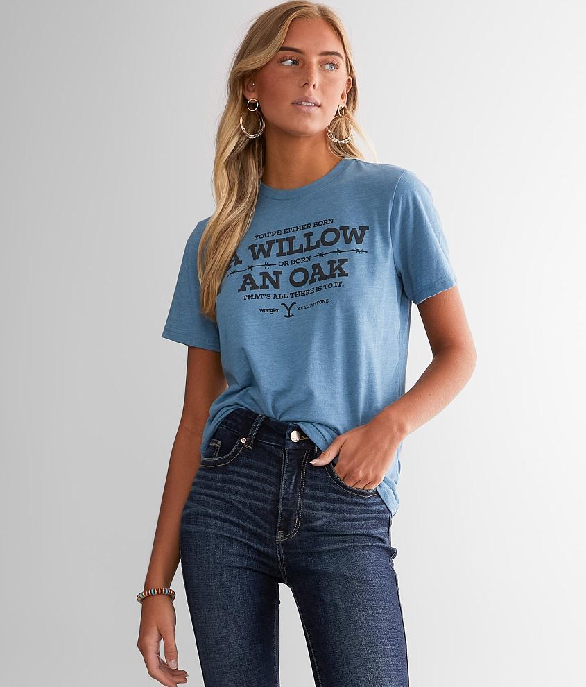 Wrangler&#174; Yellowstone Willow Or Oak T-Shirt front view