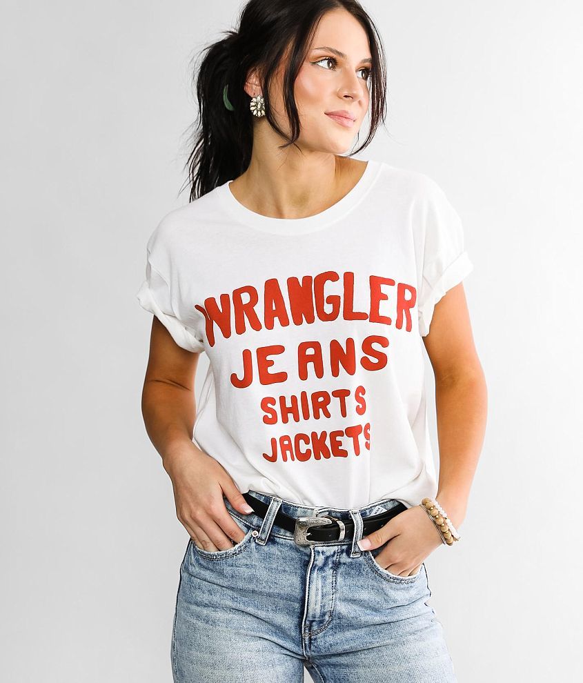 Wrangler&#174; Jeans Shirts & Jackets T-Shirt front view