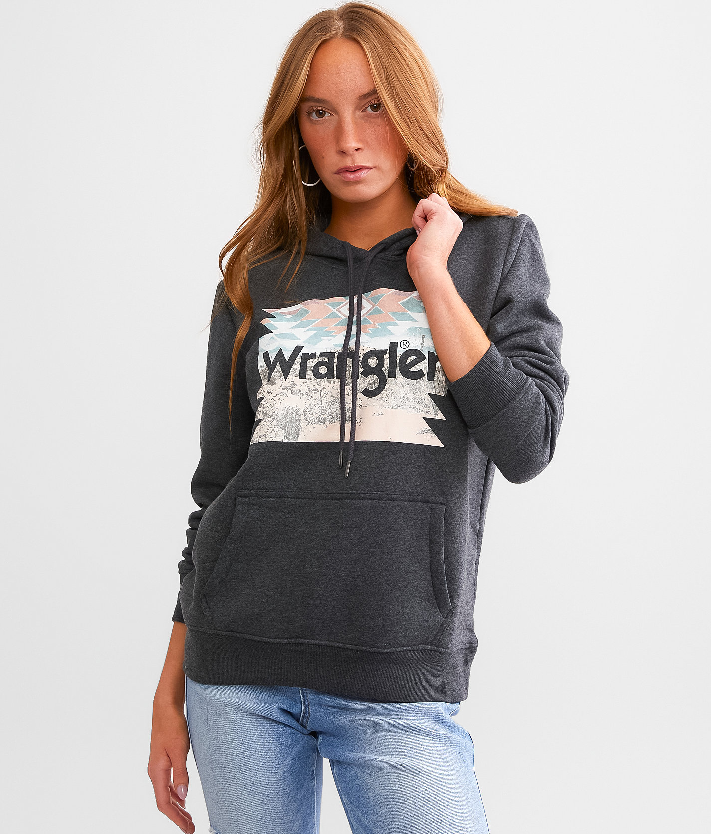 Wrangler® Cowboy T-Shirt - Women's T-Shirts In Marshmallow Heather