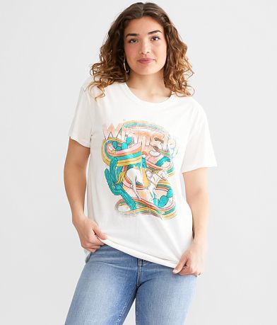 Wrangler® Boyfriend Retro T-Shirt front view