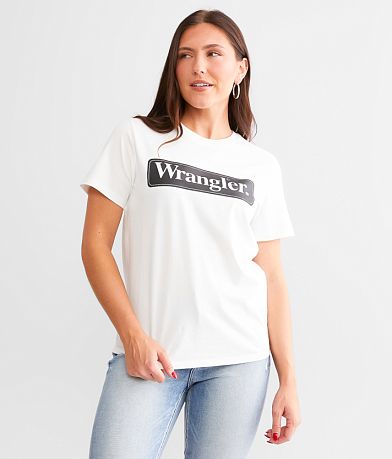 Wrangler&#174; Block Logo T-Shirt FULL_LEFT_SIDE