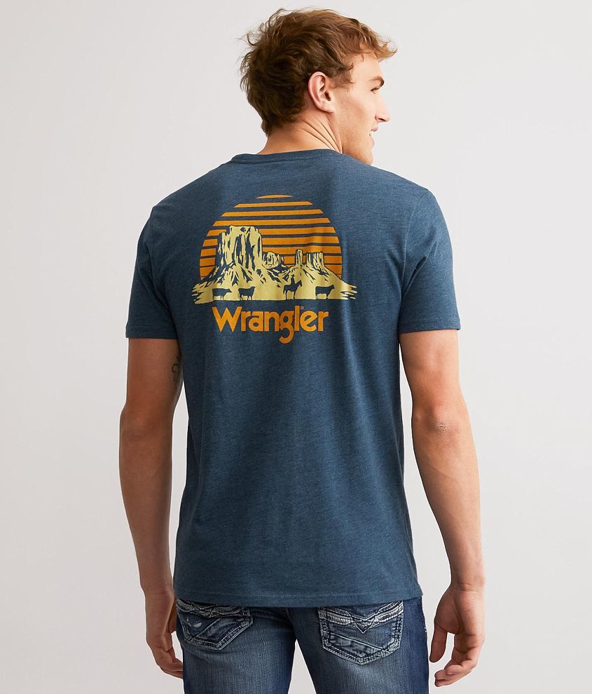 Men's Wrangler Navy T-Shirt