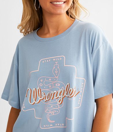 Wrangler&#174; Snake Oversized T-Shirt misc detail 1 view