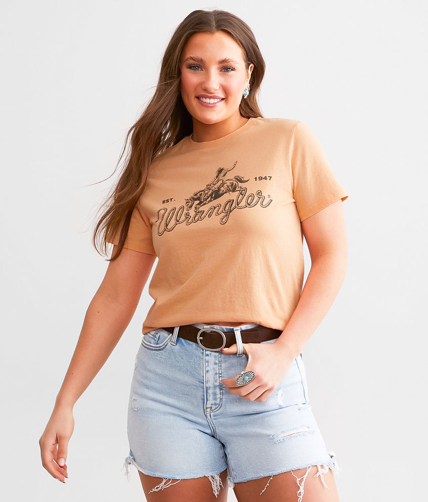 Wrangler&#174; Bucking Bronc T-Shirt front view