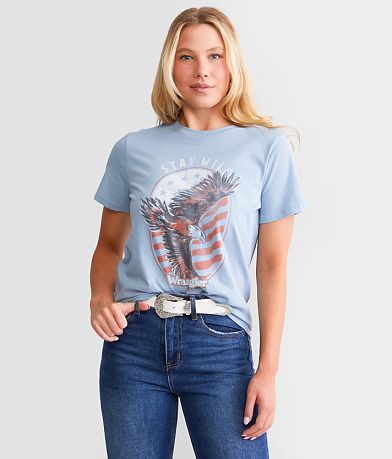 Wrangler® Stay Wild T-Shirt front view