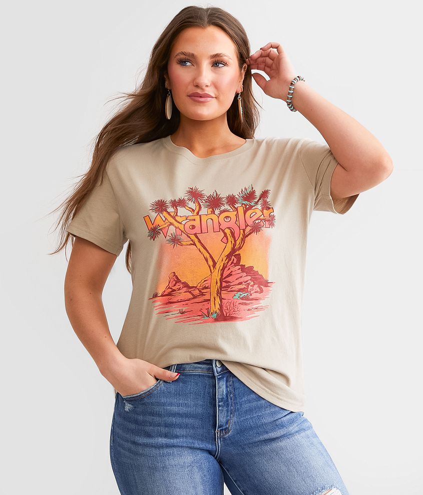 Wrangler&#174; Desert Boyfriend T-Shirt front view