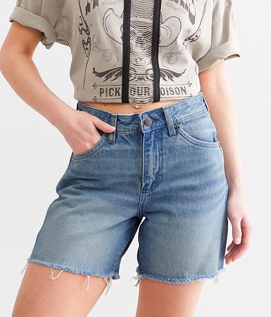 Wrangler® High Rise Cowboy Short front view