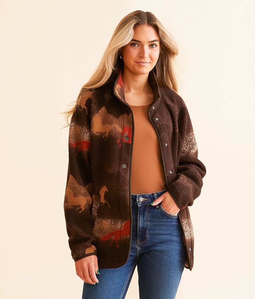 Wrangler&#174; Sherpa Jacket front view