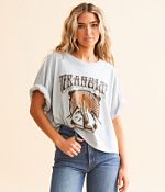 Wrangler® Oversized T-Shirt - Women's T-Shirts in Pearl Blue