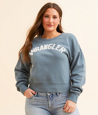 Wrangler® Logo Pullover front view