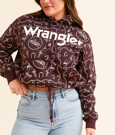Wrangler&#174; Cinched Western Hooded Sweatshirt MISC_DETAIL_1