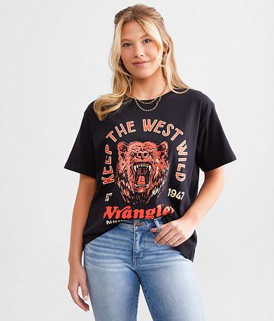 Wrangler® Wild Bear T-Shirt front view