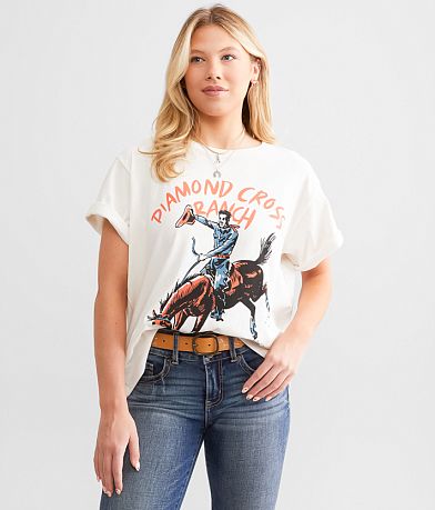 Wrangler® My First Rodeo T-Shirt front view