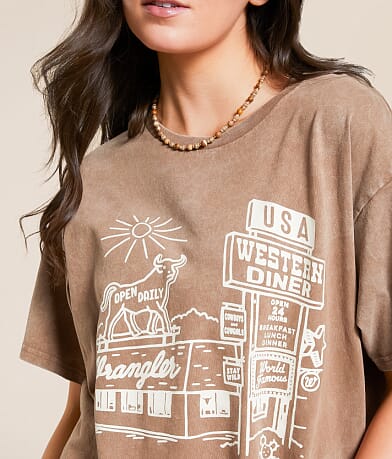 Wrangler&#174; Western Diner Oversized T-Shirt MISC_DETAIL_1