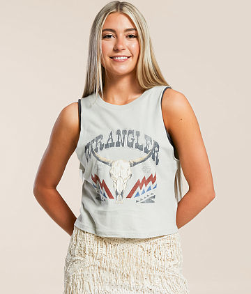 Embroidered Hanky Top