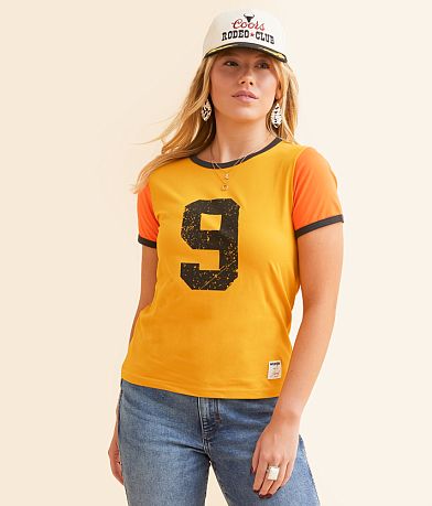 Wrangler&#174; x Lainey Wilson Number 9 Ringer T-Shirt FULL_RIGHT_SIDE