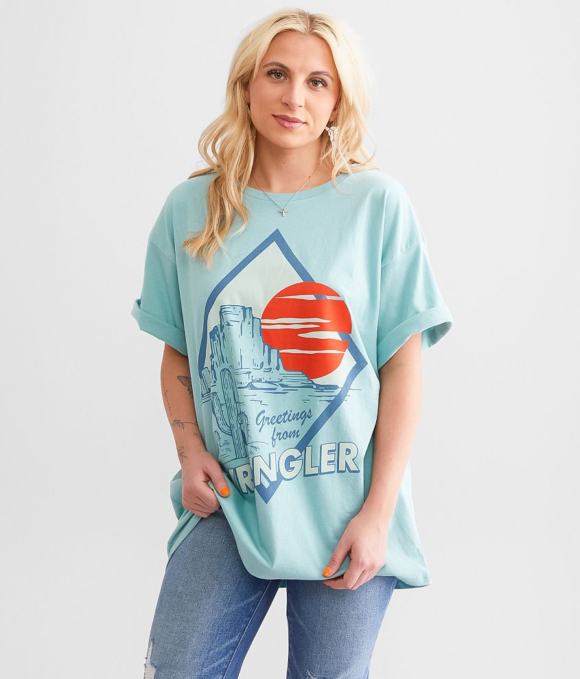 Wrangler Greetings Oversized T-Shirt