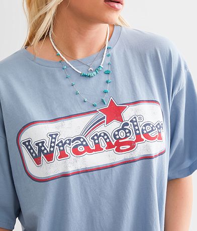 Wrangler&#174; USA Oversized T-Shirt misc detail 1 view