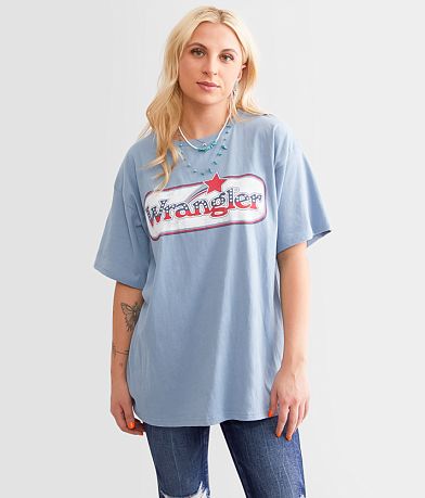 Wrangler® USA Oversized T-Shirt front view