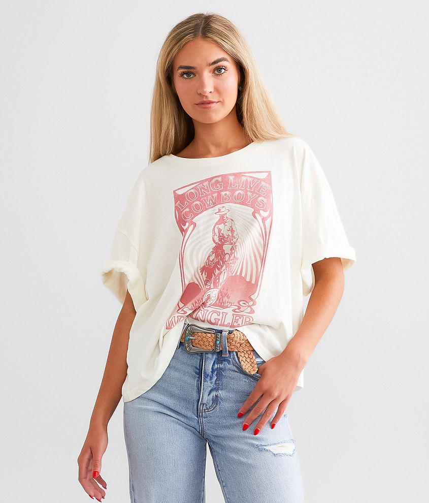 Wrangler&#174; Trippy Cowboy T-Shirt front view