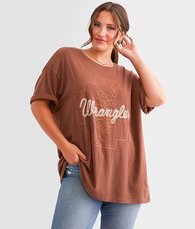 Wrangler® Snake Oversized T-Shirt front view