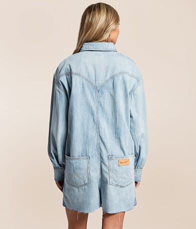 Heritage Denim Romper thumbnail 4