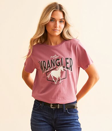 Wrangler® Denim Horse T-Shirt front view
