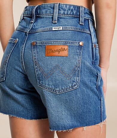 Wrangler® High Rise Cowboy Stretch Short - Women's Shorts in Sierra ...