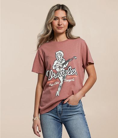 Wrangler® Guitar Girl T-Shirt front view