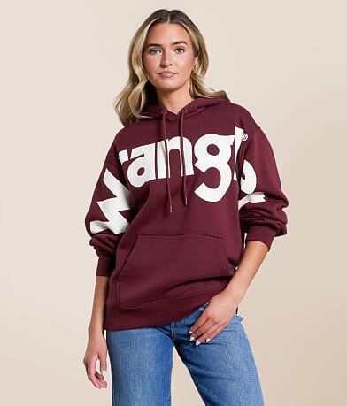Wrangler® Classic Hooded Sweatshirt front view