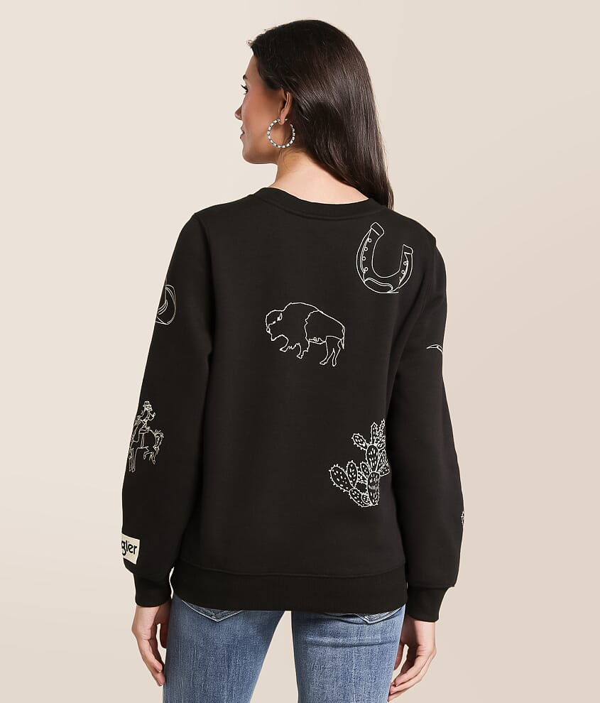 Western Oversized Pullover