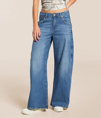 Wrangler® Low Rise Baggy Stretch Jean front view
