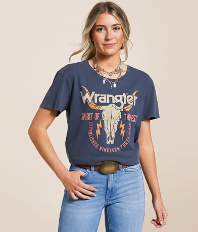 Wrangler® Steerhead T-Shirt front view