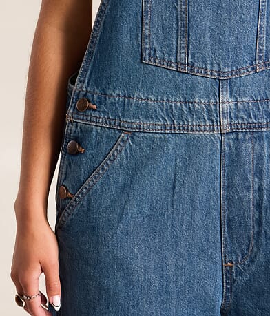 Retro Denim Overalls thumbnail 5