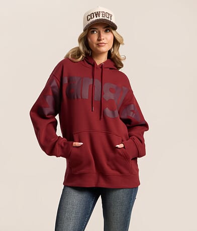 Oversized Logo Hooded Sweatshirt