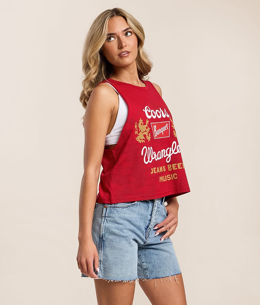 その他 SALSATION TOPS tank top Wrangler® x Coors® Beer Music Tank Top - Women's Tank Tops in