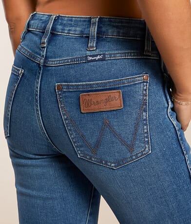 Wrangler&#174; Retro&#174; Trouser Stretch Jean back pocket view