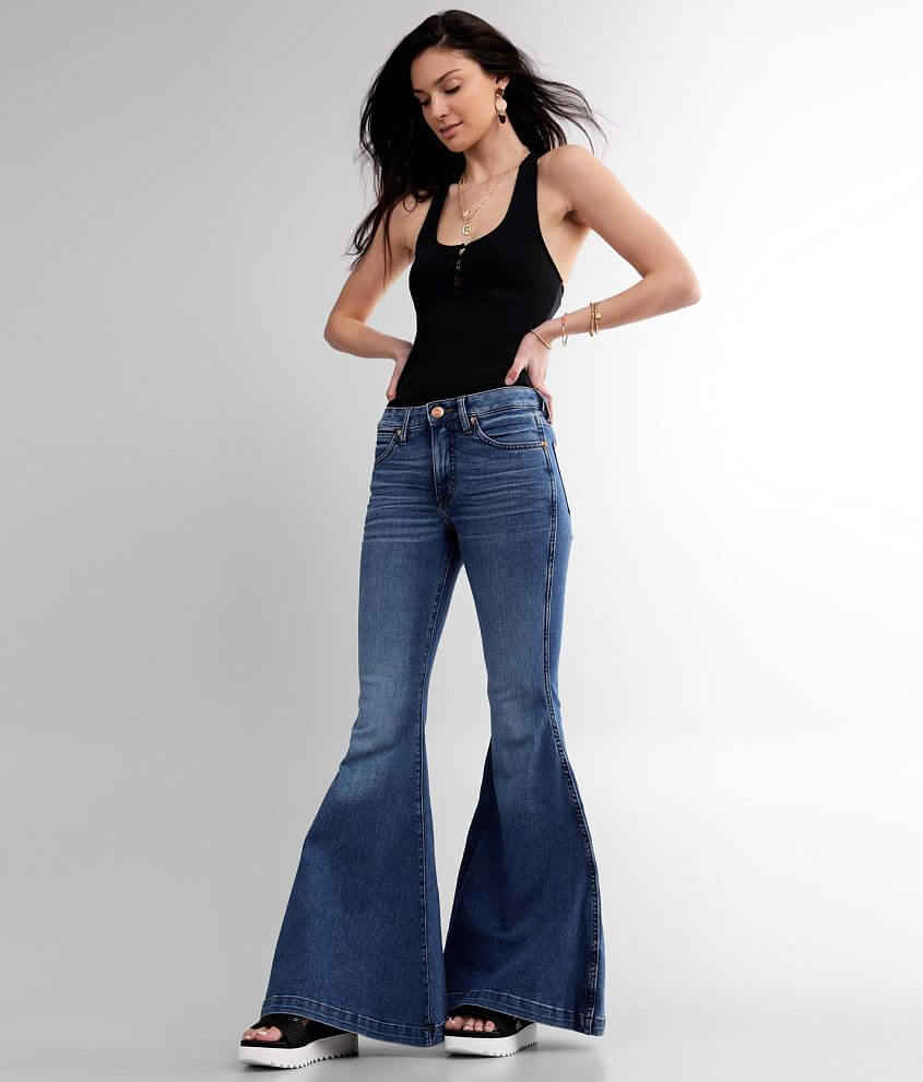 The Wrangler Retro® Premium Jean: Women's High Rise Trumpet Flare