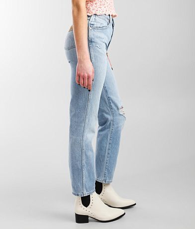 Wrangler&#174; Wild West High Rise Straight Jean FULL_LEFT_SIDE