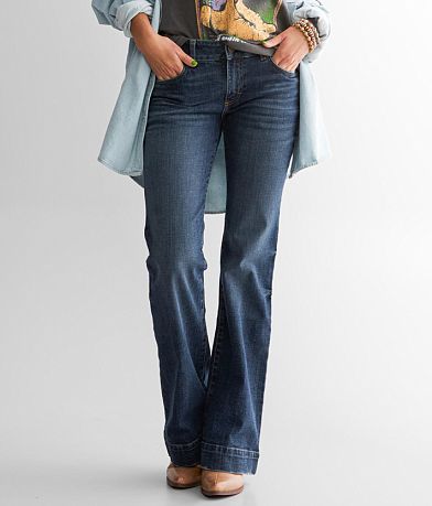 Wrangler® Retro Mae Trouser Stretch Jean front view