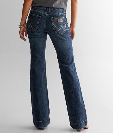 Wrangler&#174; Retro Mae Trouser Stretch Jean BACK