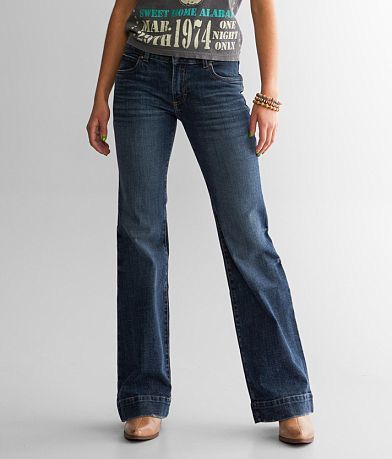 Wrangler&#174; Retro Mae Trouser Stretch Jean FULL_LEFT_SIDE