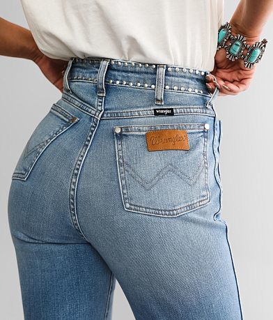 Wrangler&#174; x Fender&#174; Rockstar Flare Jean back pocket view