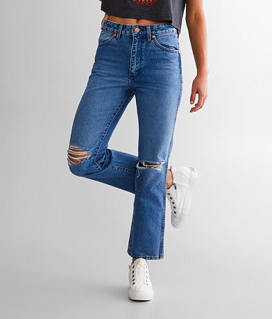 Wrangler® Wild West High Rise Straight Jean front view