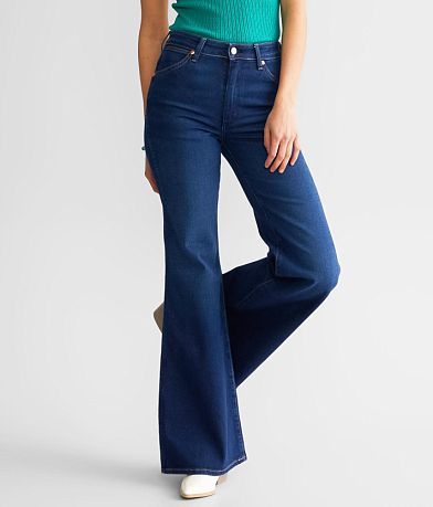 Wrangler® Wanderer High Rise Flare Jean front view