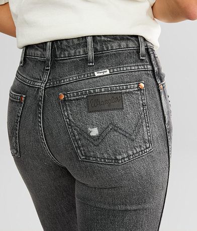 Wrangler® Wild West High Rise Ankle Straight Jean front view