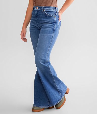 Wrangler&#174; High Rise Wanderer Flare Jean full right side view