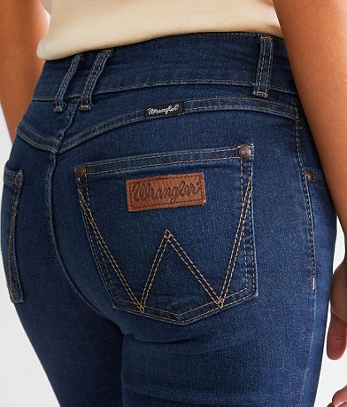 Wrangler&#174; Retro Mae Boot Stretch Jean back pocket view