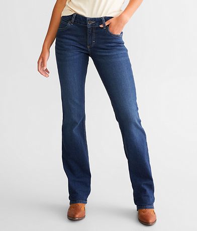 Wrangler&#174; Retro Mae Boot Stretch Jean full left side view